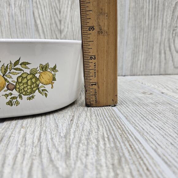 Vintage Corning Ware La Marjolaine A-2-B 2L Casserole Dish w/Lid Vegetable Patte - Picture 7 of 11